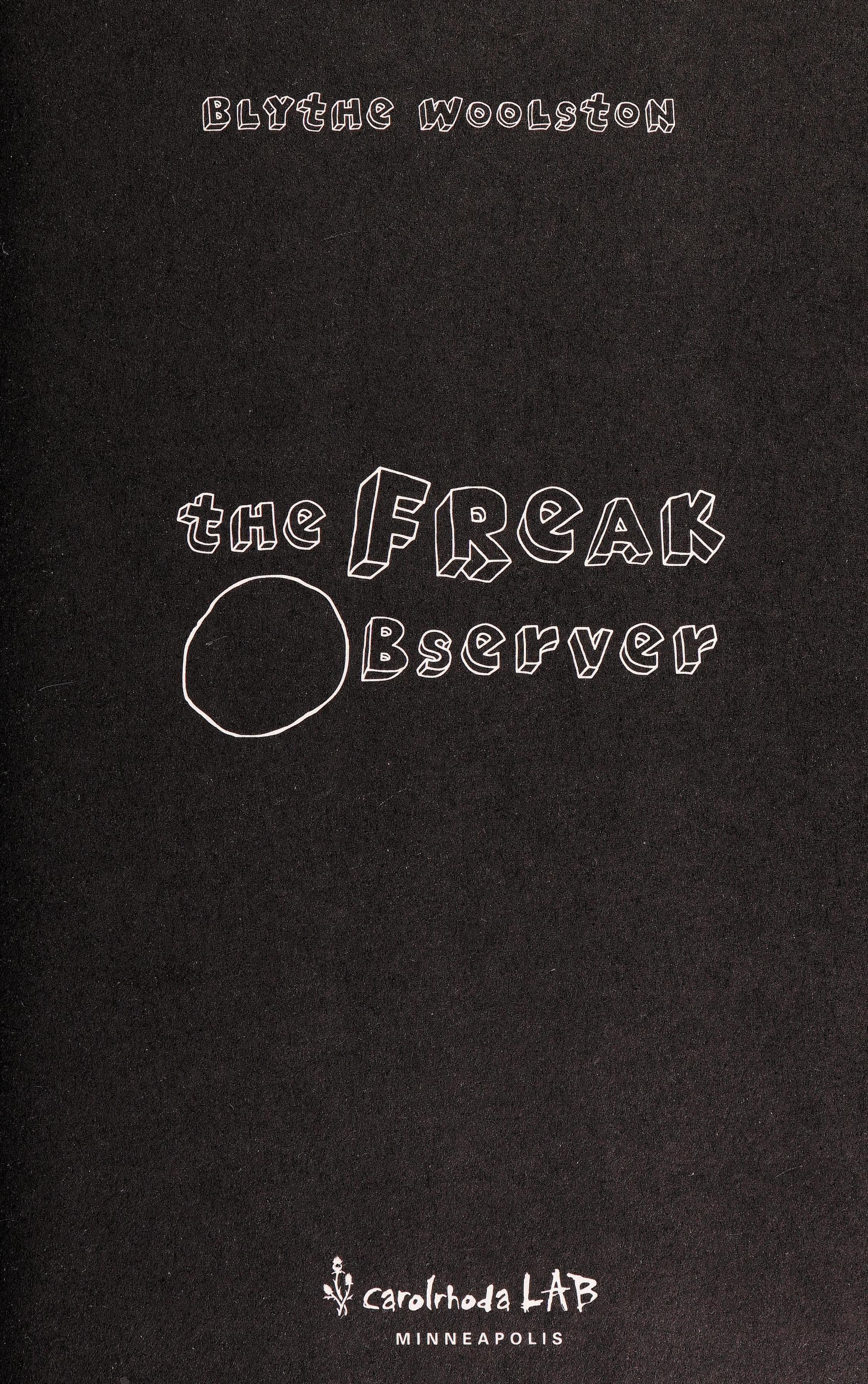 Cover of The Freak Observer