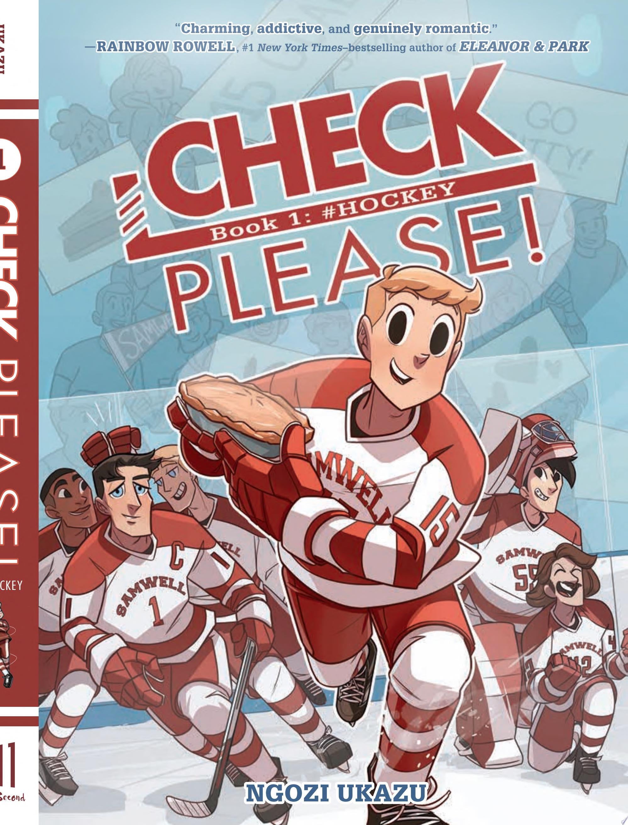 Cover of Check, Please!: #Hockey