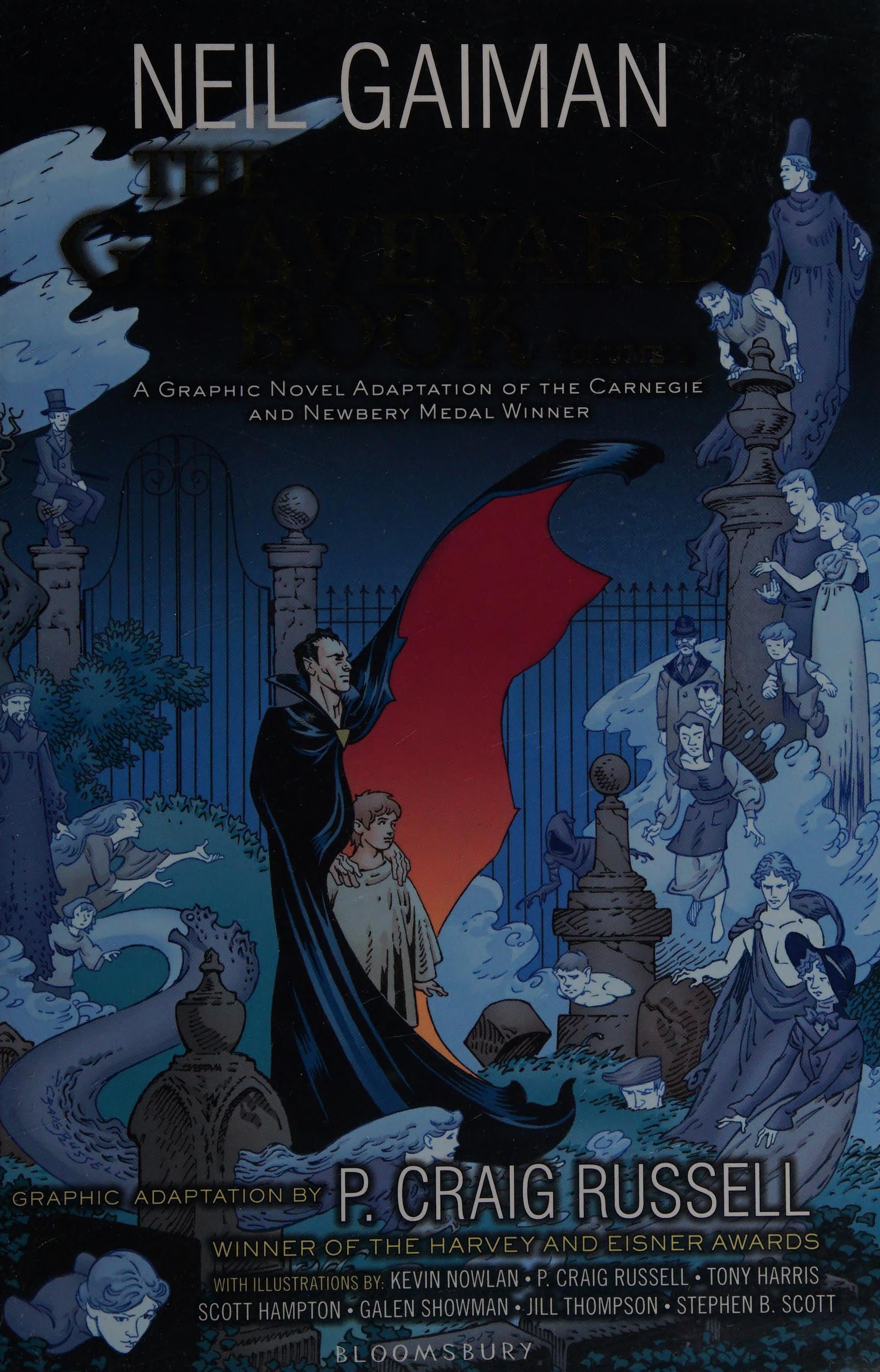 Cover of The Graveyard Book